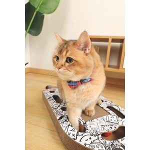20641899 M-PETS URBAN STYLE FREESTYLE KARTON TIRMALAMA BLACK/WHİTE