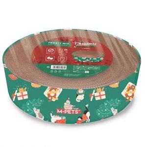 20644199 M-PETS CHRİSTMAS KEDİ TIRMALAMA FROSTY MİX