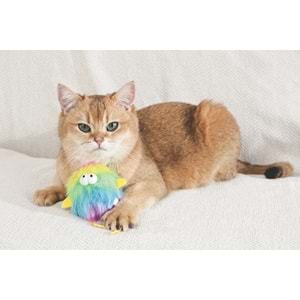 20646899 M-PETS FLUFFY ZEE CATNİPLİ KEDİ OYUNCAĞI MULTİCOLOR