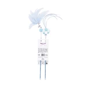 20651099 M-PETS MOONCAT KEDİ OYUNCAĞI OLTA BLUE 2Lİ SET
