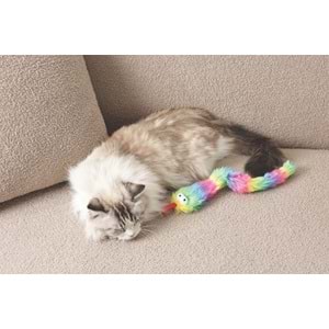 20654399 M-PETS FLUFFY ZAZ CATNİPLİ KEDİ OYUNCAĞI MİX COLOR