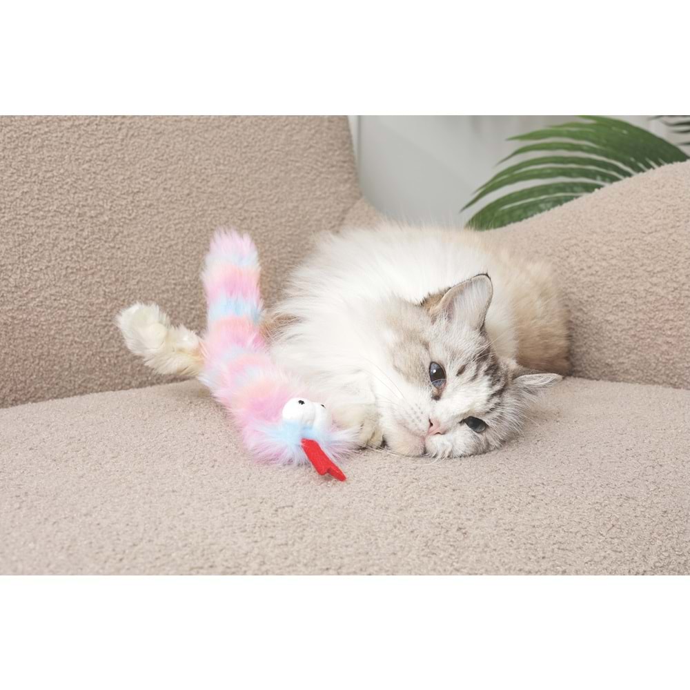 20654499 M-PETS FLUFFY LALA CATNİPLİ KEDİ OYUNCAĞI MİX COLOR