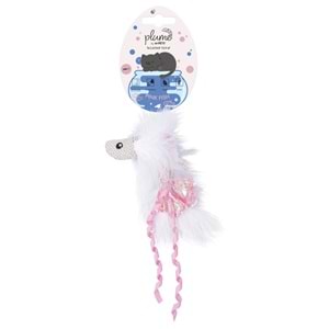 20654699 M-PETS PLUME PİNK FİSH CATNİPLİ KEDİ OYUNCAĞI