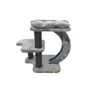 20656399 M-PETS PANTHER PREMİUM OASIS KEDİ TIRMALAMA GREY