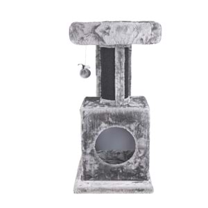 20656499 M-PETS PANTHER PREMİUM NOOK KEDİ TIRMALAMA GREY