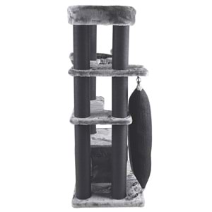 20656599 M-PETS PANTHER PREMİUM ABODE KEDİ TIRMALAMA GREY