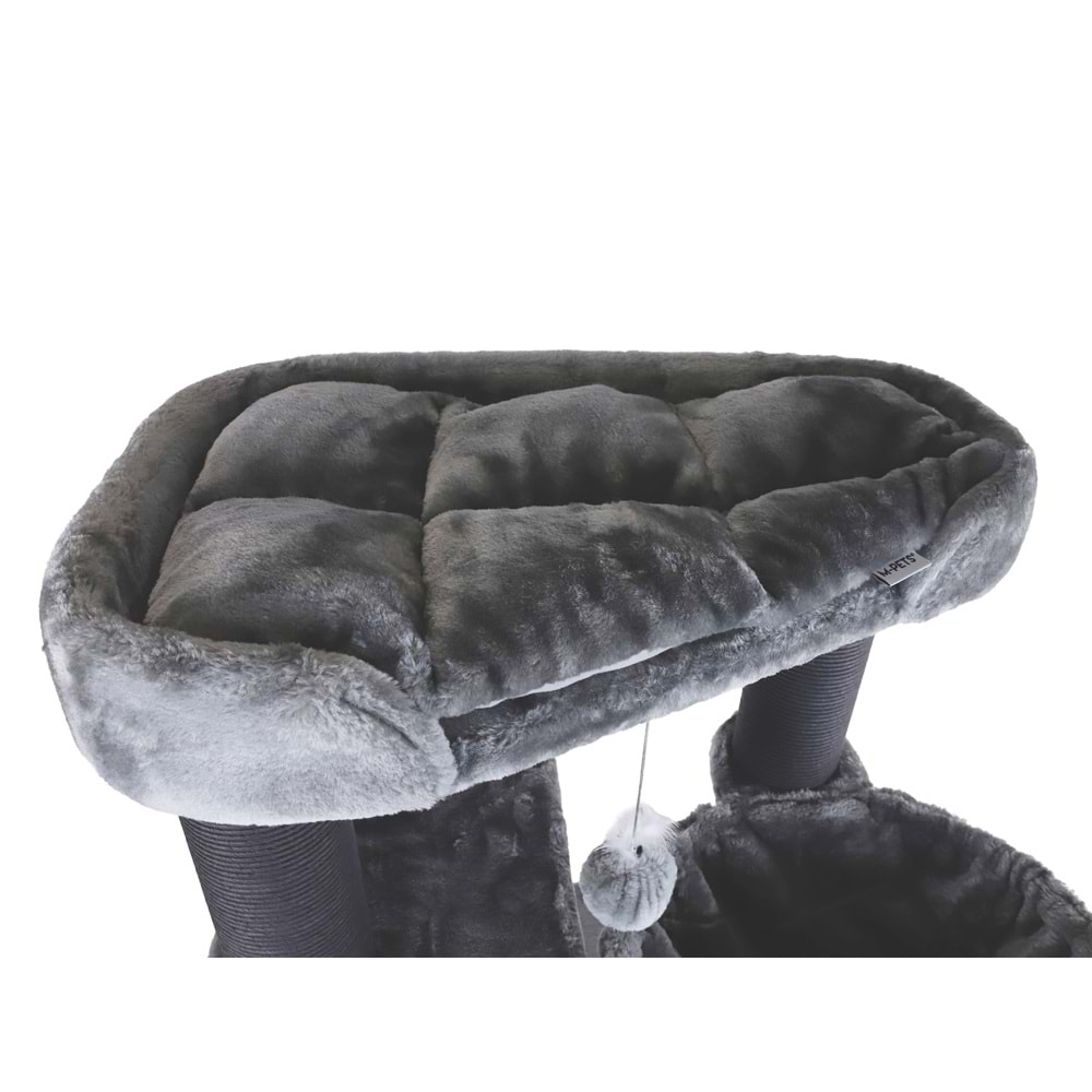 20656599 M-PETS PANTHER PREMİUM ABODE KEDİ TIRMALAMA GREY