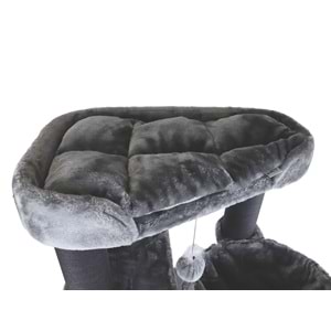 20656599 M-PETS PANTHER PREMİUM ABODE KEDİ TIRMALAMA GREY
