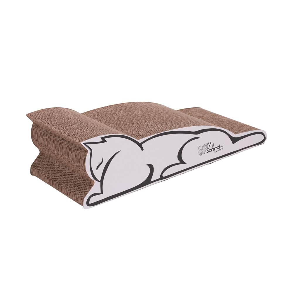 20702699 M-PETS MY SCRATCHY BALTIMORE KARTON TIRMALAMA WHİTE