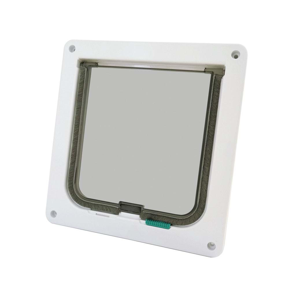 20800101 M-PETS DORAS KEDİ KAPISI 2 YOLLU WHİTE 200MMX192MM