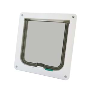 20800101 M-PETS DORAS KEDİ KAPISI 2 YOLLU WHİTE 200MMX192MM