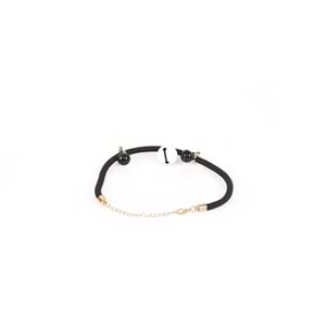 20800499 M-PETS PIXIE KEDİ BOYUN ZİLLİ TASMASI BLACK
