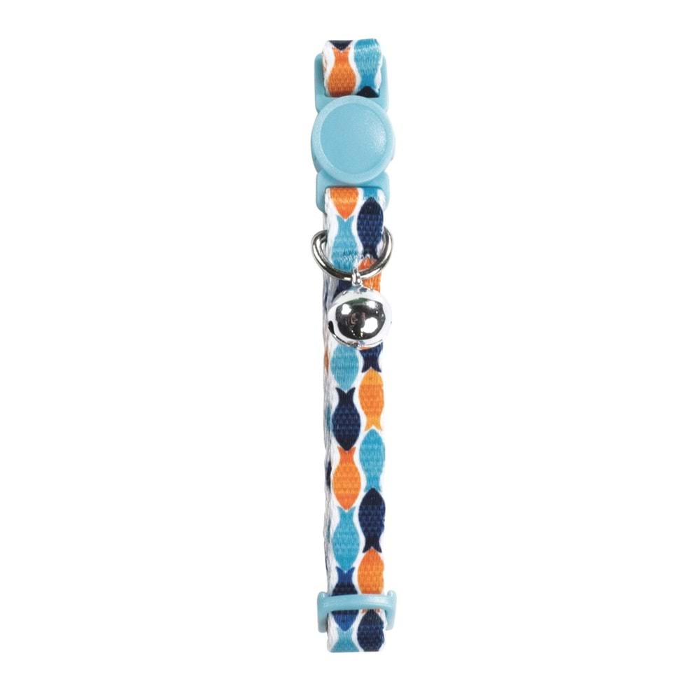 20800999 M-PETS ZANY KEDİ BOYUN ZİLLİ TASMASI MULTİCOLOR