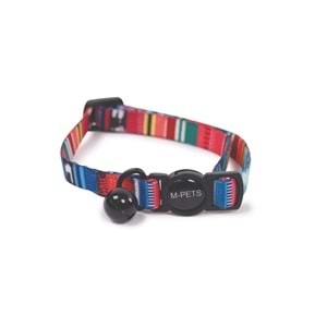 20801399 M-PETS URBAN STYLE JAZZ STRIPES KEDİ BOYUN TASMASI