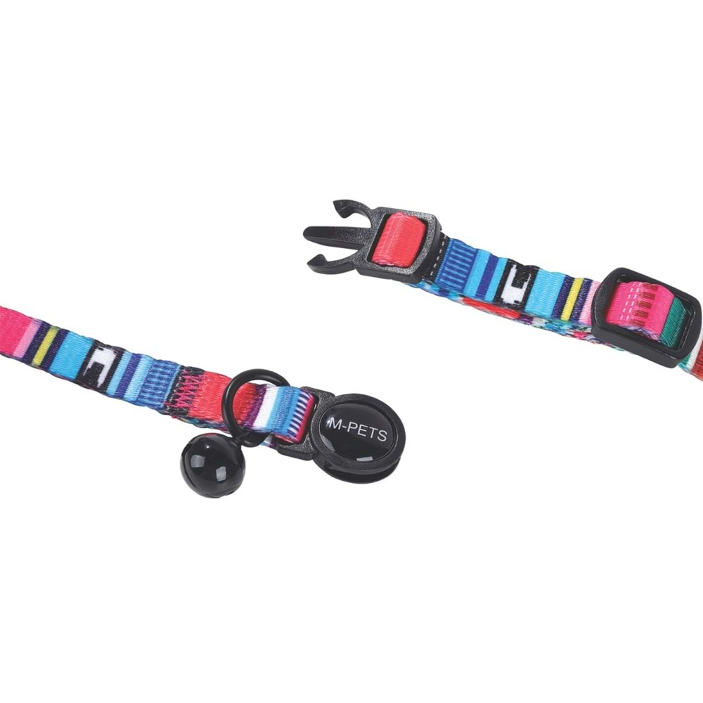 20801399 M-PETS URBAN STYLE JAZZ STRIPES KEDİ BOYUN TASMASI