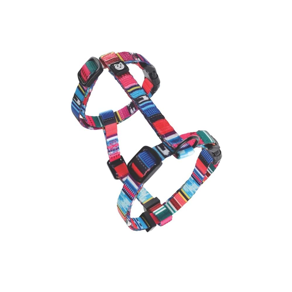 20801499 M-PETS URBAN STYLE JAZZ STRIPES KEDİ GÖĞÜS TASMASI SET