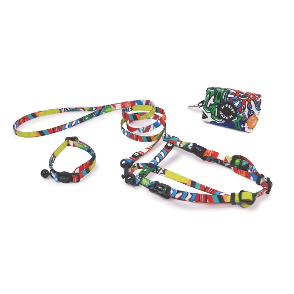 20801599 M-PETS URBAN STYLE FREESTYLE KEDİ BOYUN TASMASI