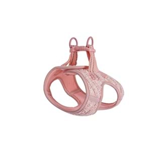 20804199 M-PETS HAUTE COUTURE KEDİ GÖĞÜS TASMASI PİNK
