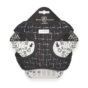 20804399 M-PETS HAUTE COUTURE KEDİ GÖĞÜS TASMASI BLACK