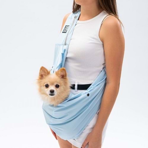 23024-PAWSTAR BEBE MAVI CROSSBODY BAG