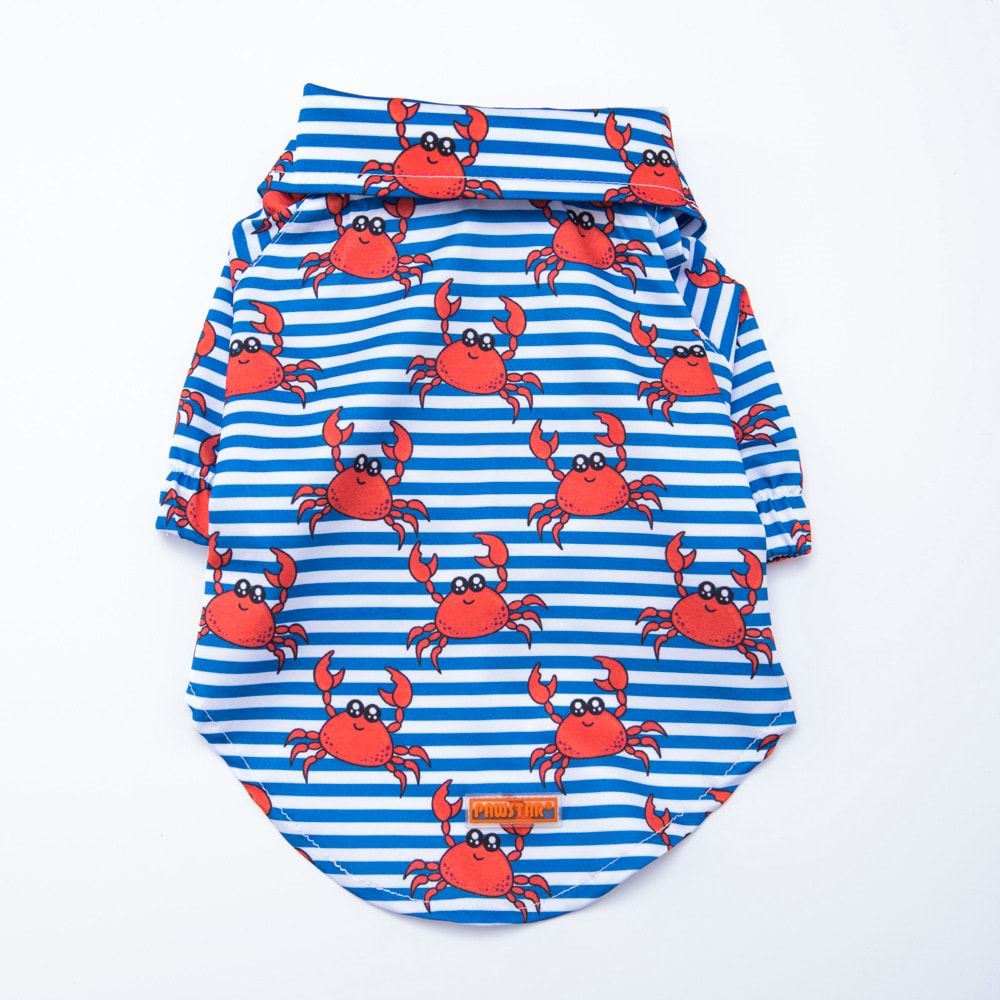 23458-PAWSTAR CRABS BİG SHİRT 5Lİ SET(3XL-4XL-5XL-6XL-7XL)
