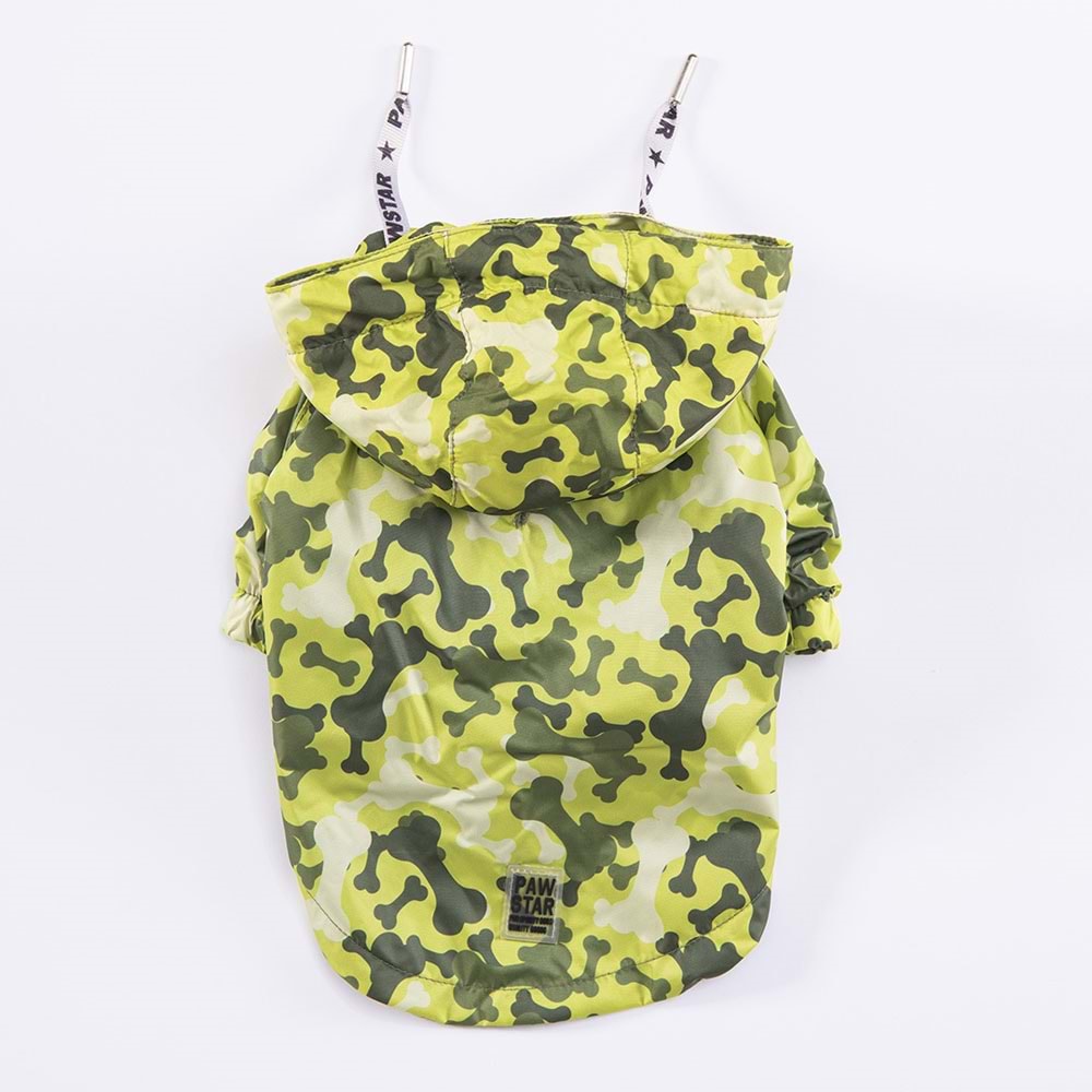 23505-PAWSTAR GREEN OSSA YAĞMURLUK 5Lİ SET (M-L-XL-XL-2XL)