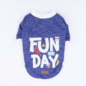 24715-PAWSTAR MAVİ FUN DAY SWEAT 5Lİ SET(M-L-XL-XL-2XL)