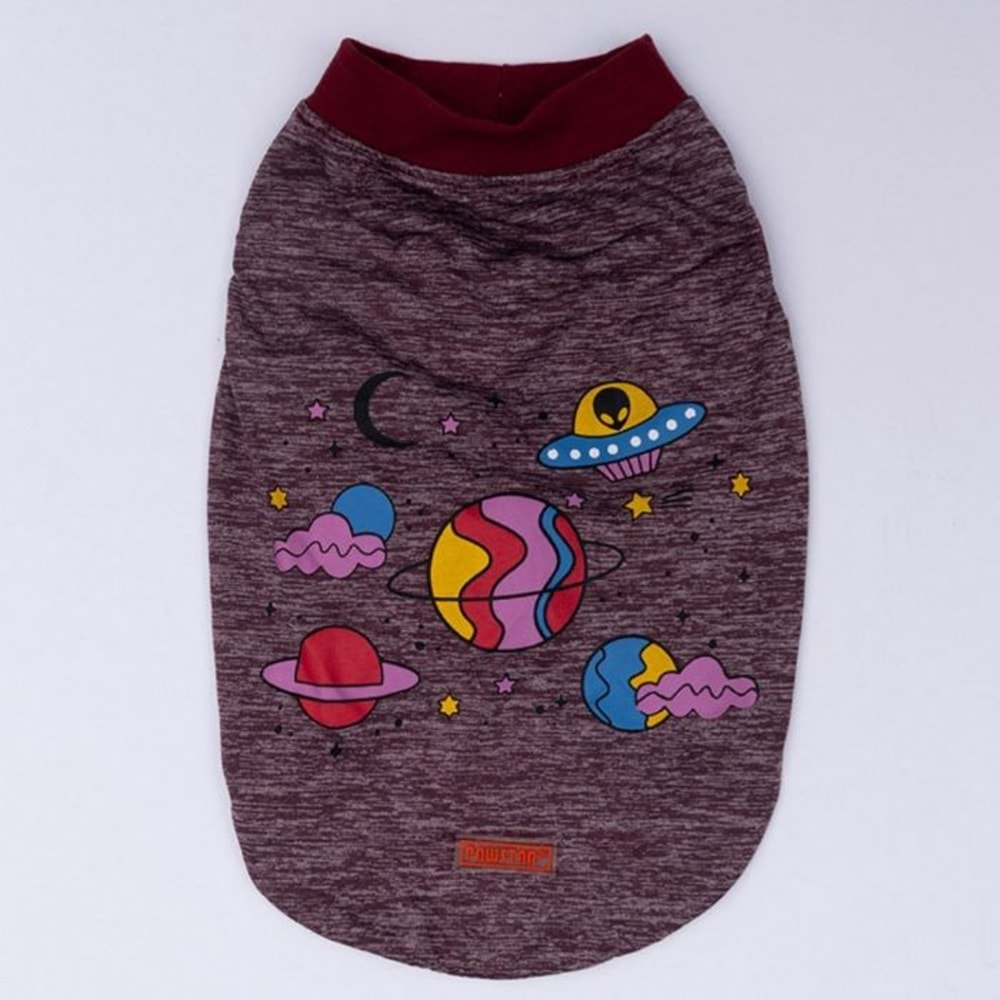 24825-PAWSTAR BORDO SPACE TİME TİŞÖRT 6LI SET(S-M-L-L-XL-2XL)