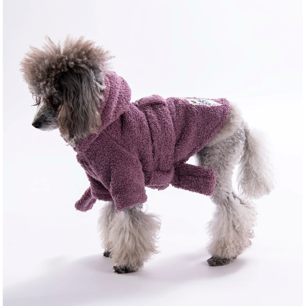 25051-PAWSTAR MOR PATTAYA BORNOZ 5Lİ SET S-M/S-M/L-XL/L-XL/2XL-3XL