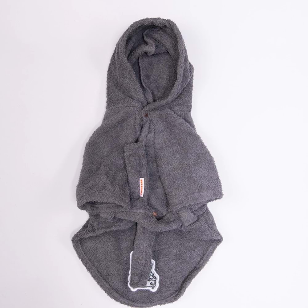 25053-PAWSTAR GRI PATTAYA BORNOZ 5Lİ SET S-M/S-M/L-XL/L-XL/2XL-3XL