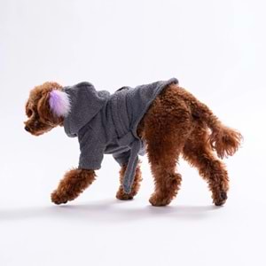 25053-PAWSTAR GRI PATTAYA BORNOZ 5Lİ SET S-M/S-M/L-XL/L-XL/2XL-3XL