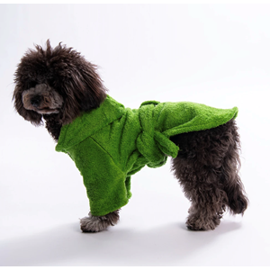 25054-PAWSTAR LIMON YEŞILI PATTAYA BORNOZ 5Lİ SET S-M/S-M/L-XL/L-XL/2XL-3XL