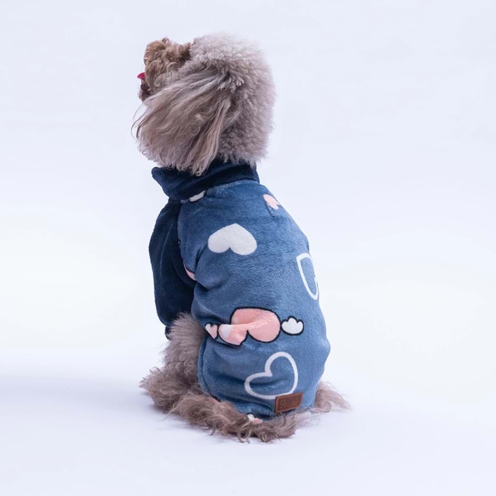 25203-PAWSTAR MAVI VERONA KISS CEKET 5Lİ SET M-L-L-XL-2XL