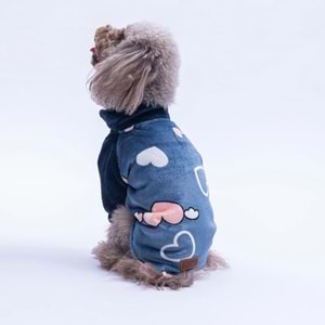 25203-PAWSTAR MAVI VERONA KISS CEKET 5Lİ SET M-L-L-XL-2XL