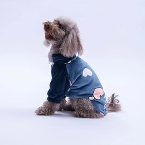 25203-PAWSTAR MAVI VERONA KISS CEKET 5Lİ SET M-L-L-XL-2XL