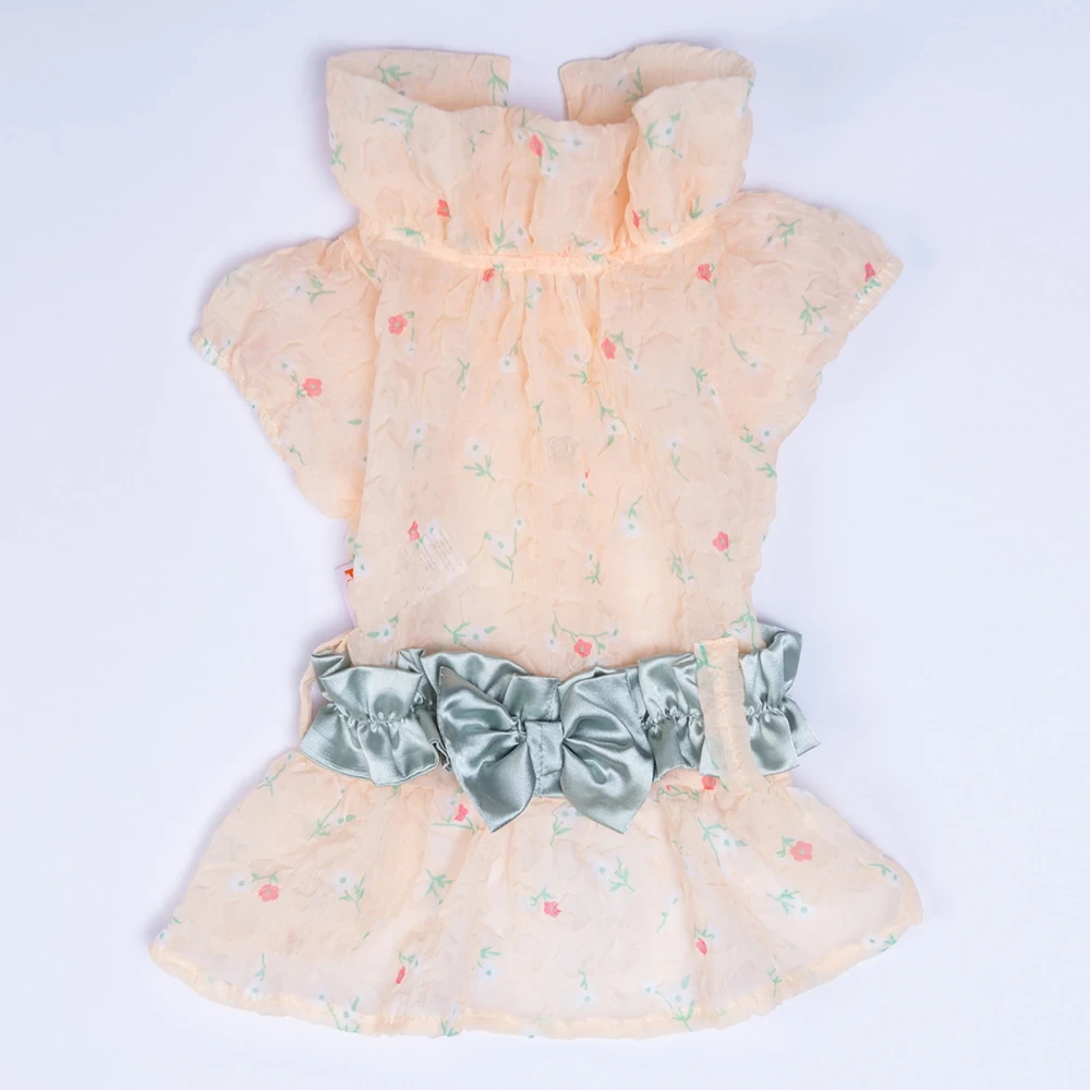 25301-PAWSTAR SARI VALENCİA ELBİSE 5Lİ SET (S-M-L-XL-2XL)