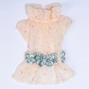 25301-PAWSTAR SARI VALENCİA ELBİSE 5Lİ SET (S-M-L-XL-2XL)