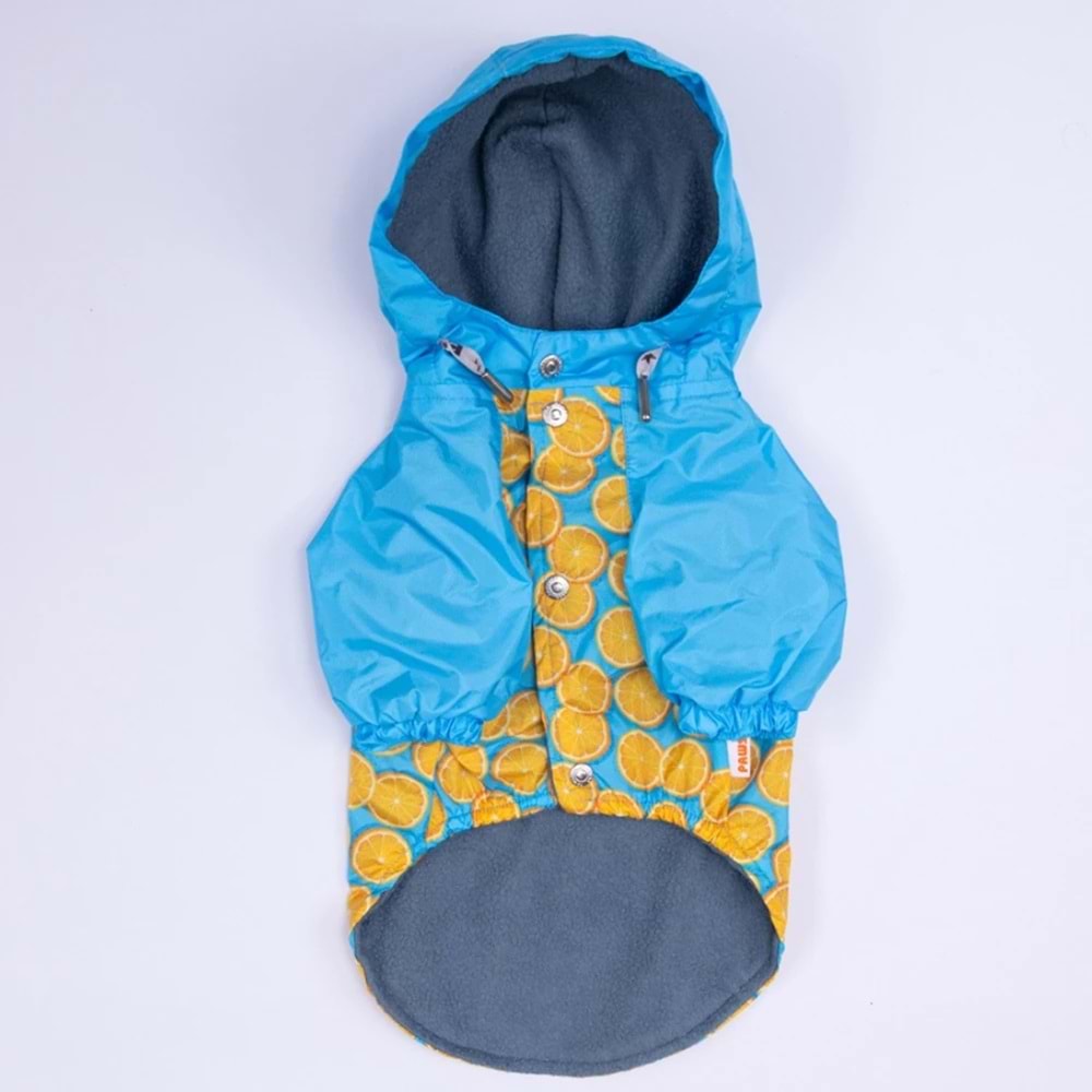 25510-PAWSTAR NICE CITRUS YAĞMURLUK 5Lİ SET M-L-L-XL-2XL