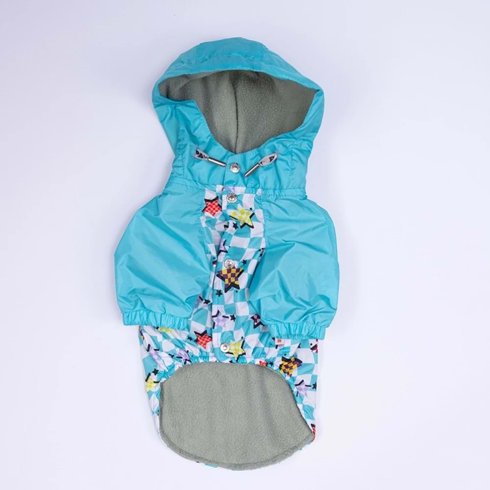 25516-PAWSTAR BARCELONA NIGHTS YAĞMURLUK 5Lİ SET M-L-L-XL-2XL