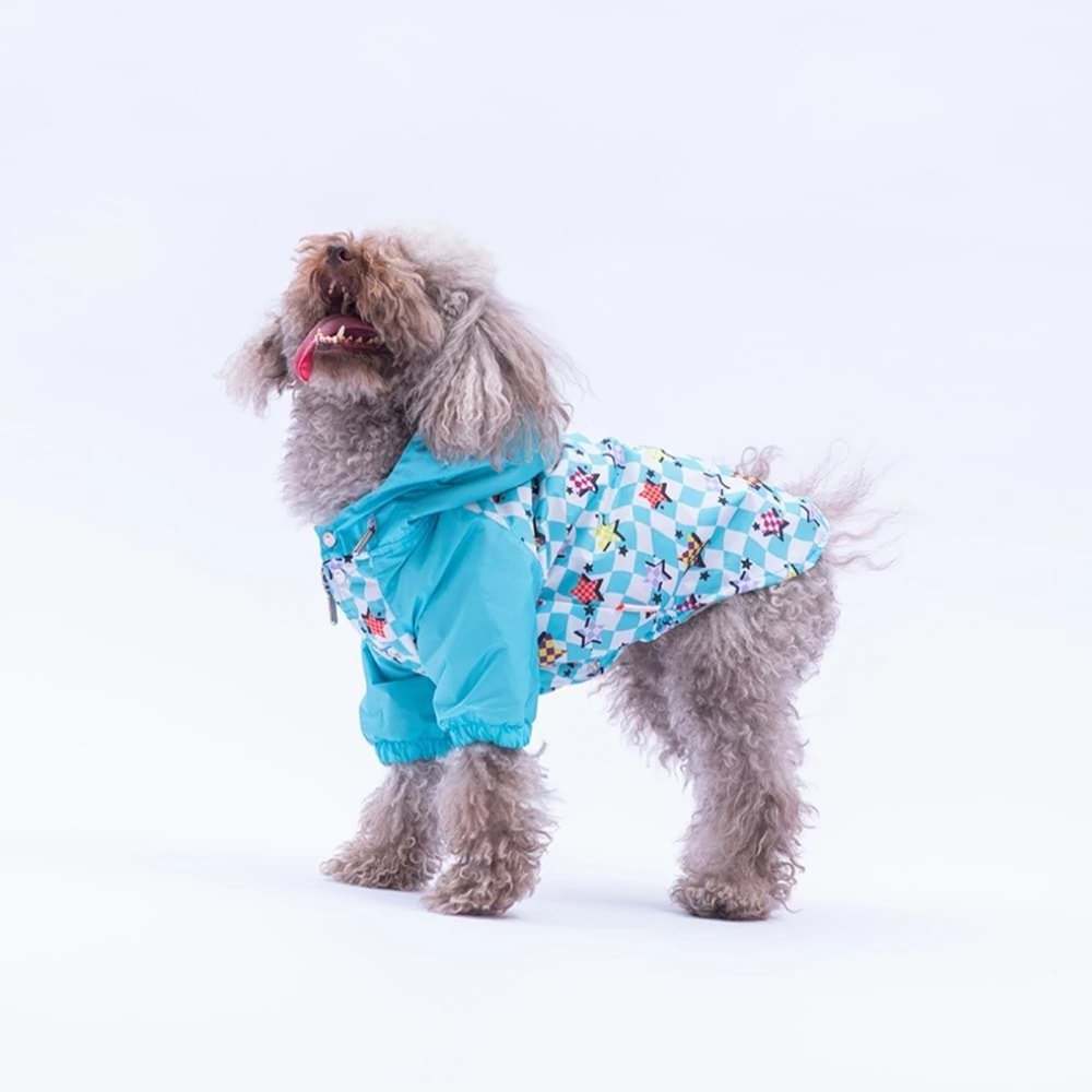 25516-PAWSTAR BARCELONA NIGHTS YAĞMURLUK 5Lİ SET M-L-L-XL-2XL