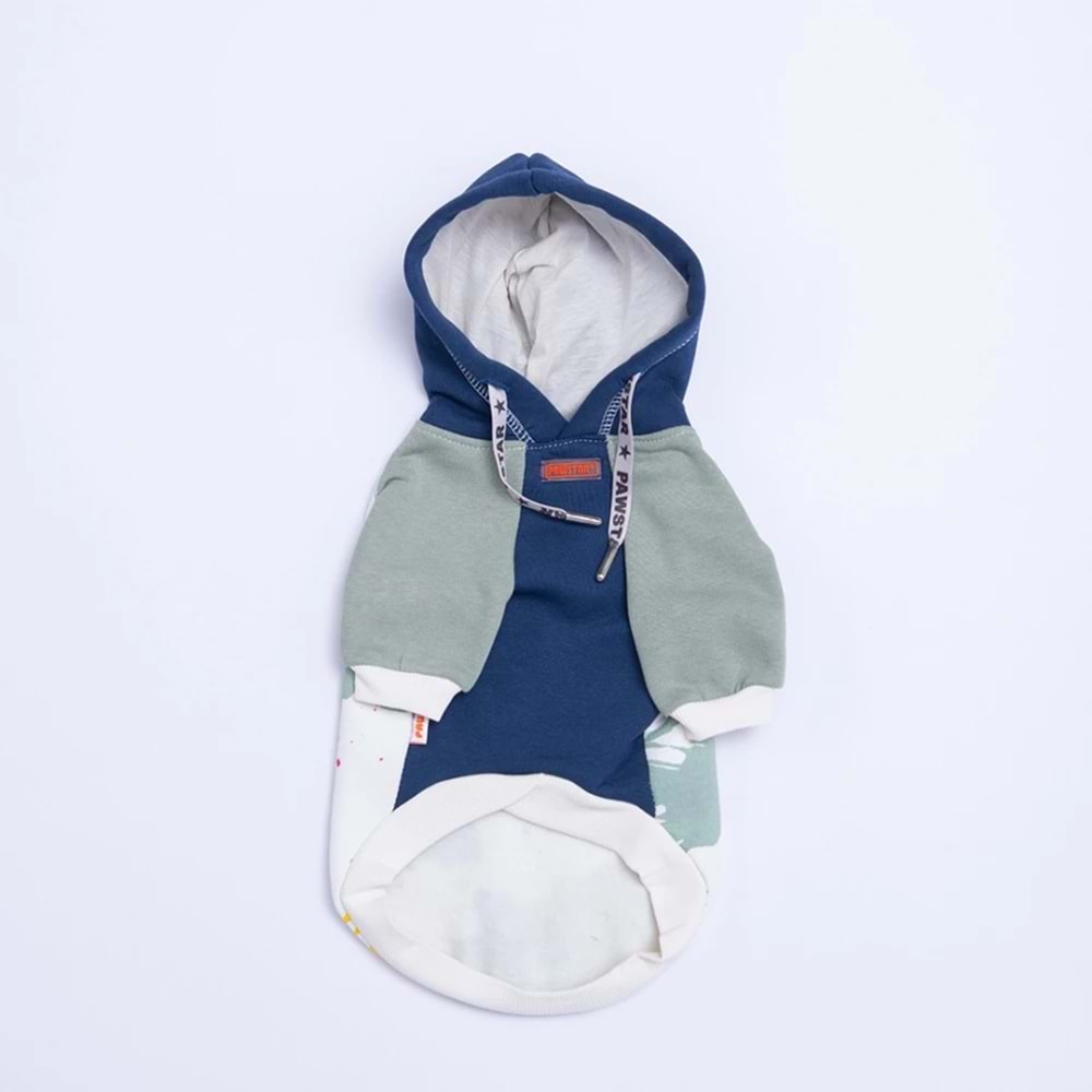 25702-PAWSTAR LACIVERT RIO HOODIE 5Lİ SET M-L-L-XL-2XL