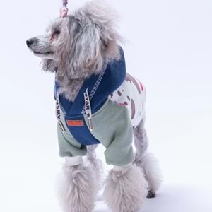 25702-PAWSTAR LACIVERT RIO HOODIE 5Lİ SET M-L-L-XL-2XL