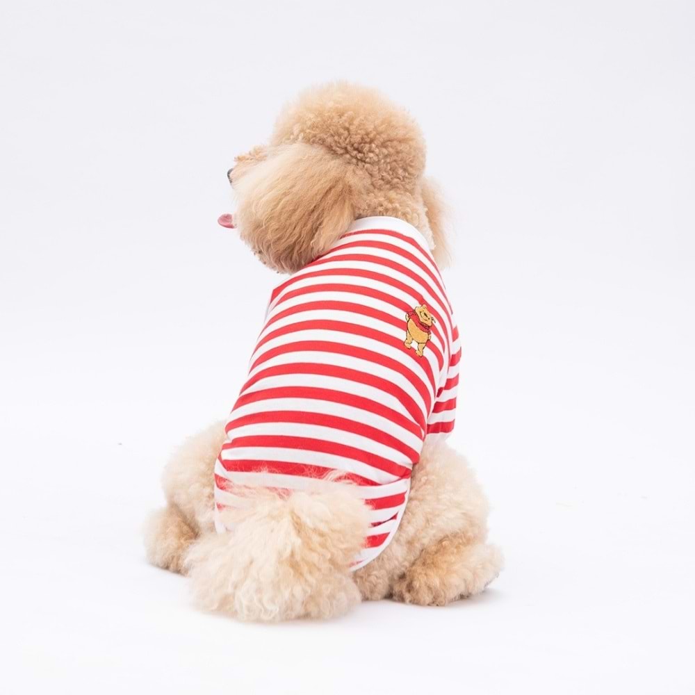 25704-PAWSTAR KIRMIZI WİNNİE SWEAT 5Lİ SET (M-L-L-XL-2XL)