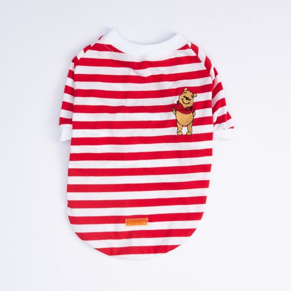 25704-PAWSTAR KIRMIZI WİNNİE SWEAT 5Lİ SET (M-L-L-XL-2XL)