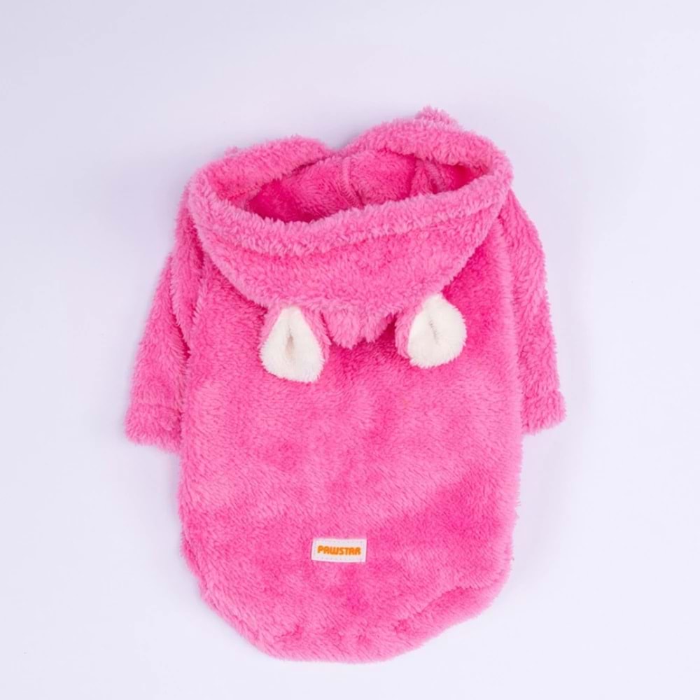 25723-PAWSTAR PEMBE LUCCATEDDY HOODIE 5Lİ SET M-L-L-XL-2XL