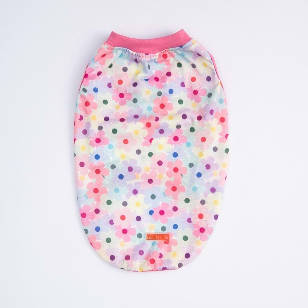 25802-PAWSTAR SPRİNG FLOWERS TİŞÖRT 6LI SET(S-M-L-L-XL-2XL)