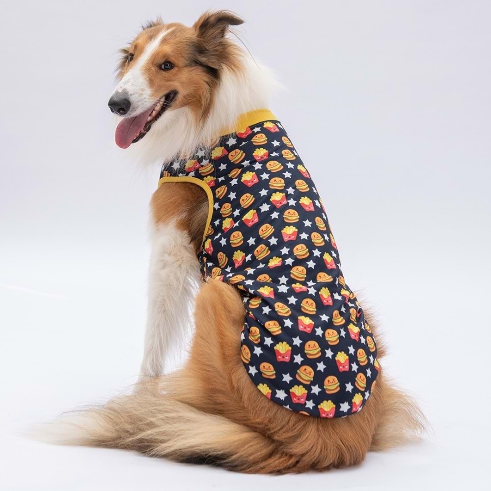 25854-PAWSTAR STAR HAMBURGER BÜYÜK TİŞÖRT 5Lİ SET (3XL-4XL-5XL-6XL-7XL)