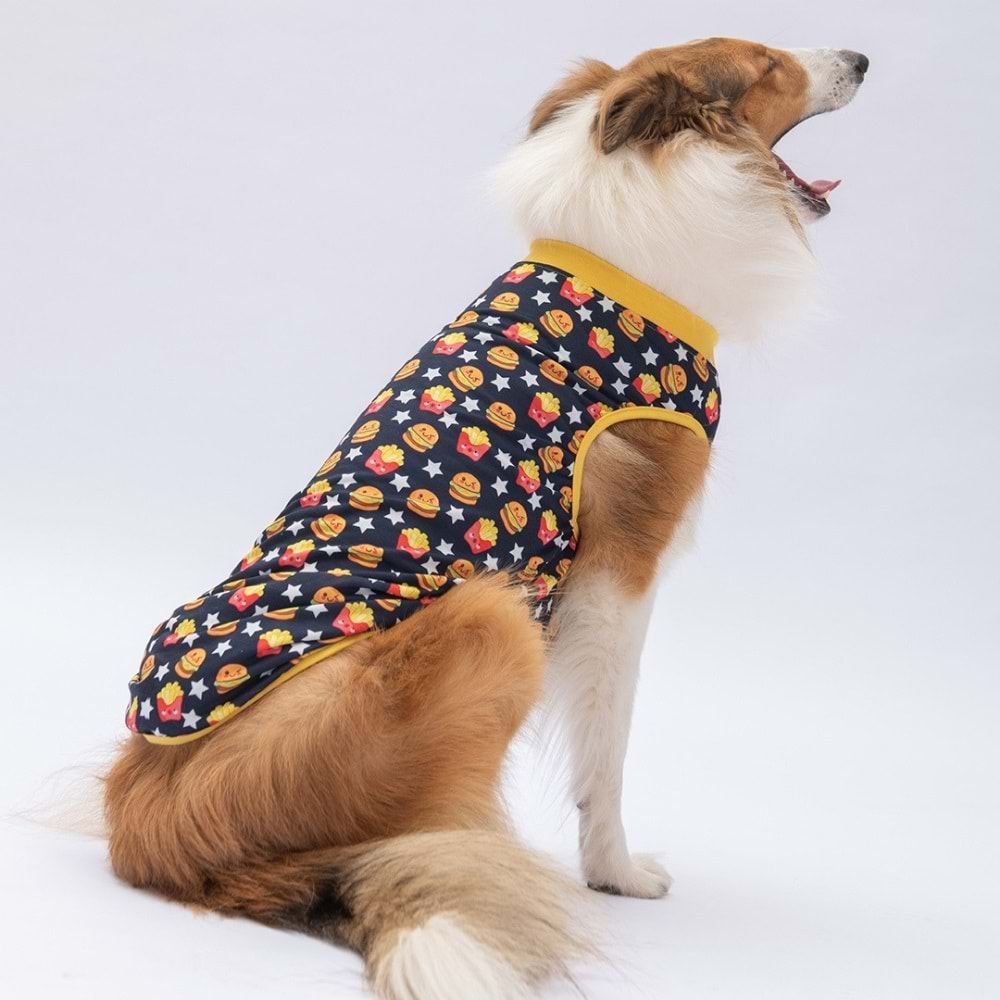 25854-PAWSTAR STAR HAMBURGER BÜYÜK TİŞÖRT 5Lİ SET (3XL-4XL-5XL-6XL-7XL)
