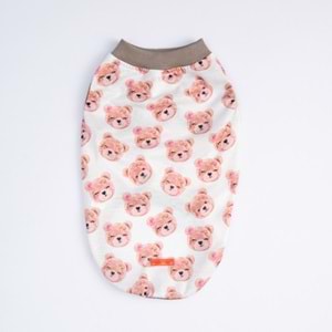 25855-PAWSTAR CUTE BEARS BÜYÜK TİŞÖRT 5Lİ SET (3XL-4XL-5XL-6XL-7XL)