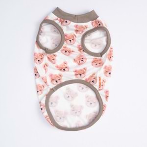 25855-PAWSTAR CUTE BEARS BÜYÜK TİŞÖRT 5Lİ SET (3XL-4XL-5XL-6XL-7XL)